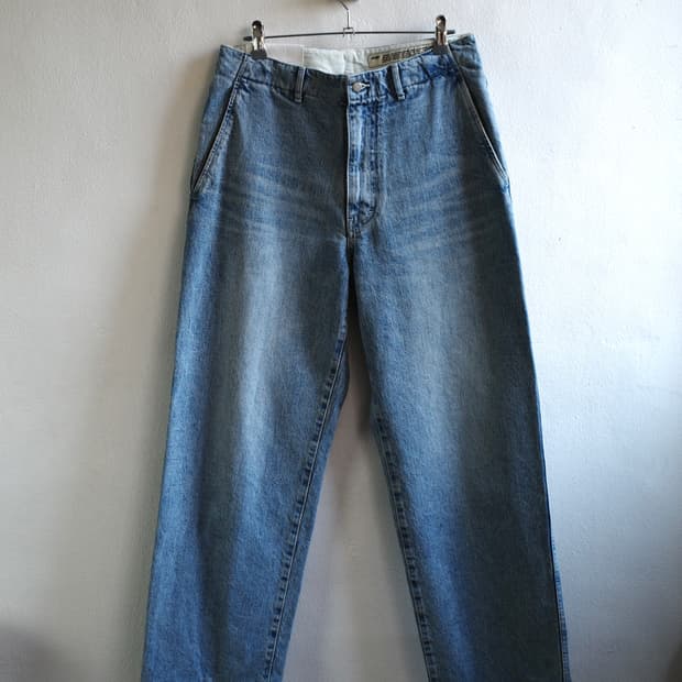 포터리 와이드 데님 팬츠