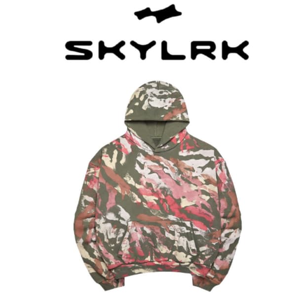 SKYLRK 스카이라크 카모 후드티