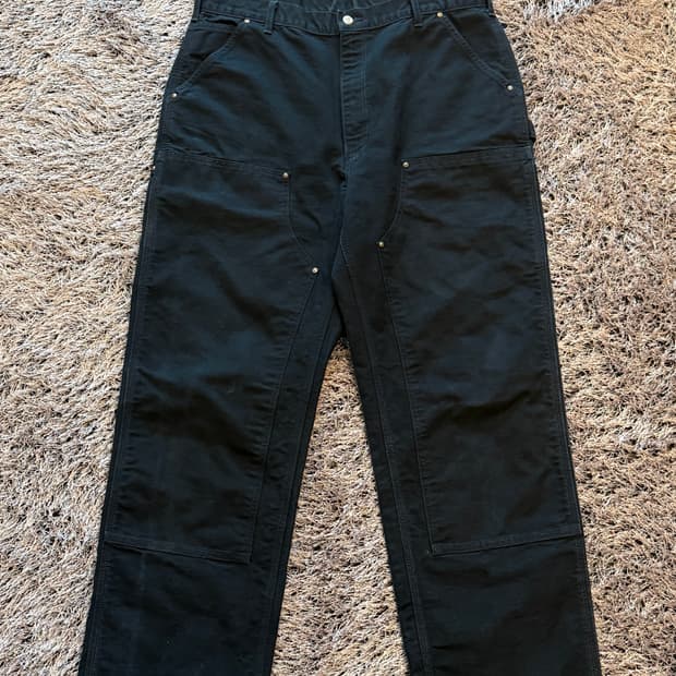 OG USA 칼하트 더블니 블랙