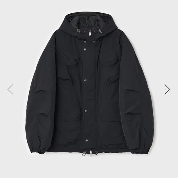 벨리에 가르송 리버서블 패디드 점퍼(블랙)