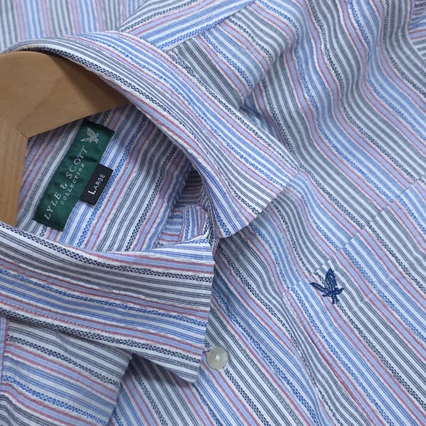 라일앤스콧 지지미 셔츠