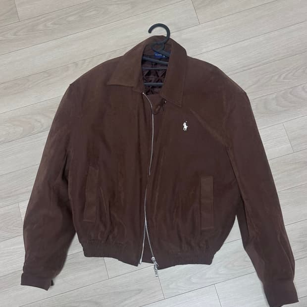 폴로 랄프로렌 브라운 스웨이드 자켓