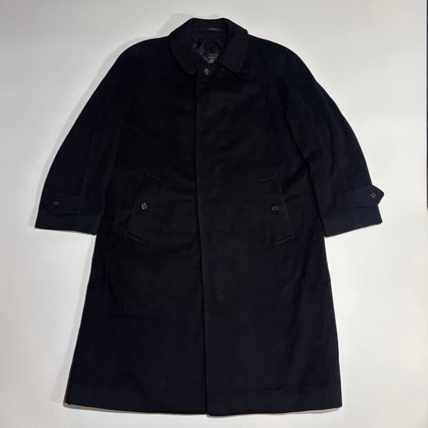 버버리 싱글 블랙 맥코트 