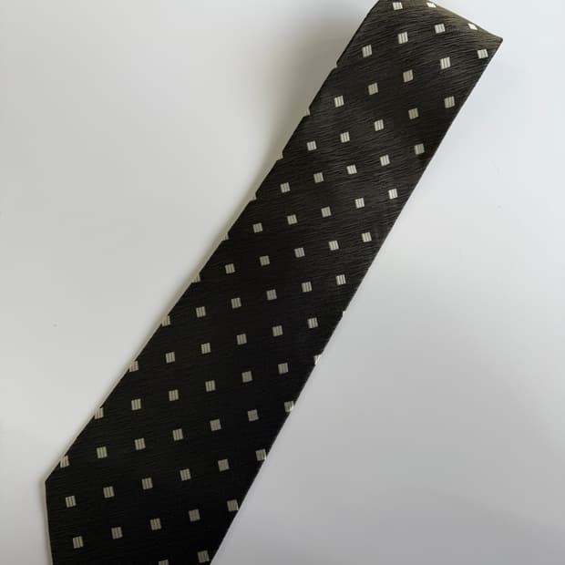 아쿠아스큐텀(Aquascutum) 실크 넥타이 10cm