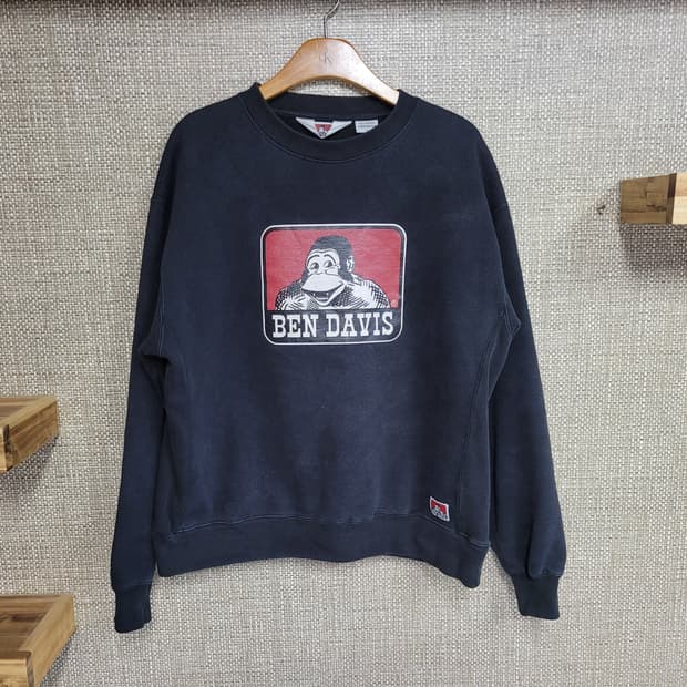 L 105~110 사이즈 밴데이비스 빈티지 맨투맨 워크웨어 아메카지 