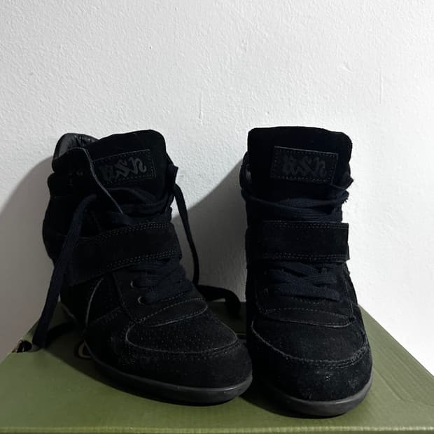 아쉬 보위 웨지힐 웨지 스니커즈 38 240-245