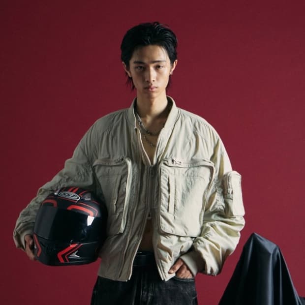 UTILITY HUGE POCKET MA-1 BEIGE