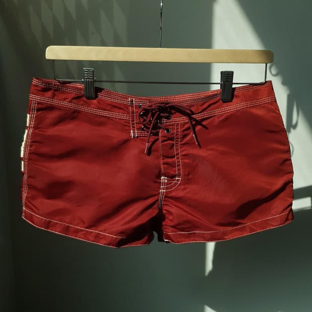 90s Hysteric Glamour Lace-Up Board Short