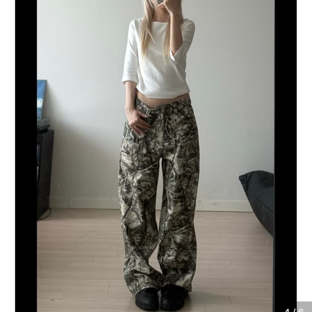 ERTR 니들 콜라보 리얼트리 팬츠