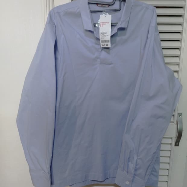 새거 오버핏L 에잇세컨즈 반단추 셔츠