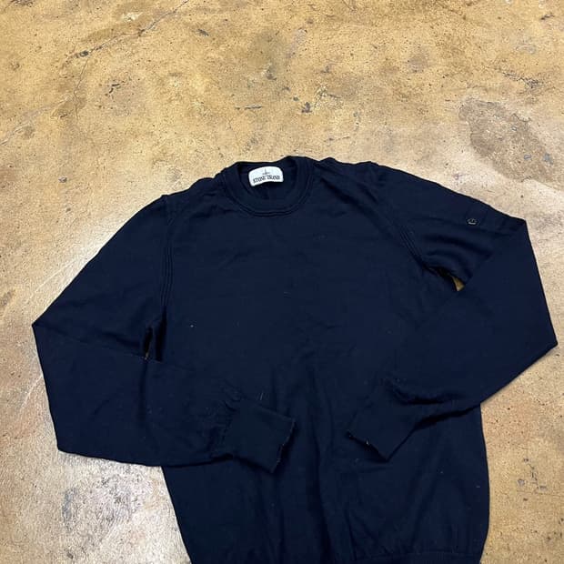 [정품/S] 스톤아일랜드 라운드넥 니트 b19