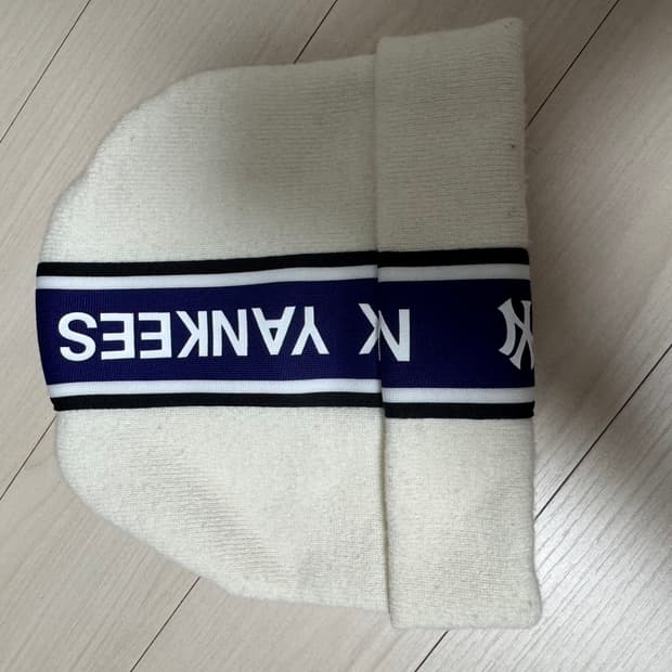 MLB 화이트 뉴욕양키스 비니