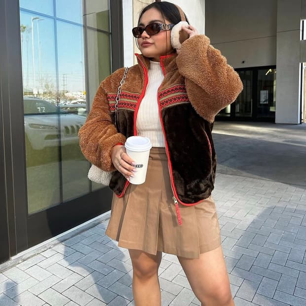 ugg 마를린 쉐르파 자켓m