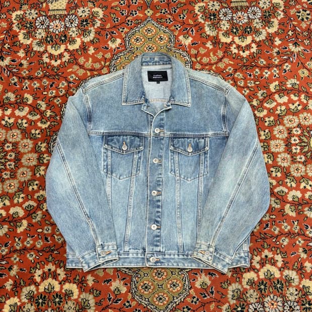 [L] 무신사 스탠다드 연청 3세대 데님 자켓