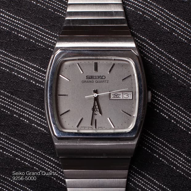 세이코 그랜드 쿼츠 JDM 9256-5000 빈티지 시계