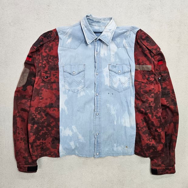 랭글러 독일군 리메이크 자켓