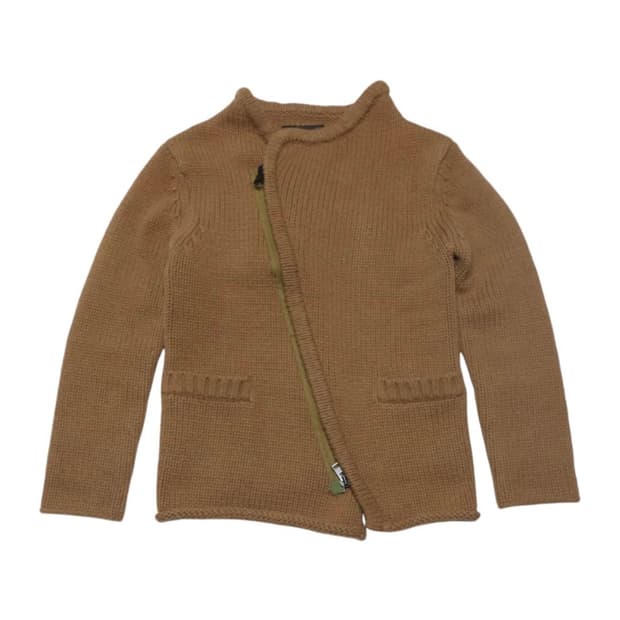 사스콰치패브릭스 11aw 울 니트 집업