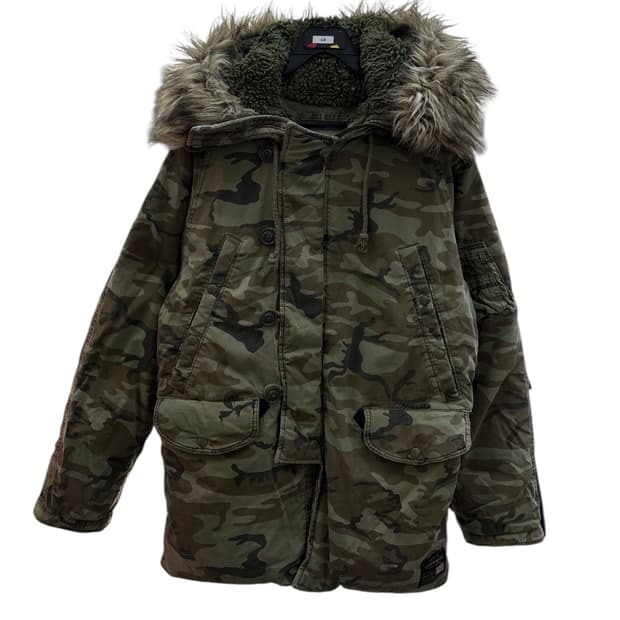 폴로랄프로렌DENIM & SUPPLY 다운 밀리터리 개파카