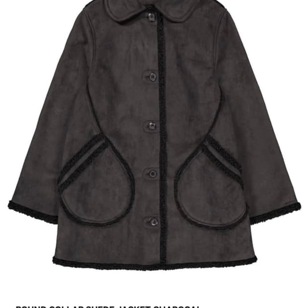 코이세이오 스웨이드 무스탕 차콜 2사이즈