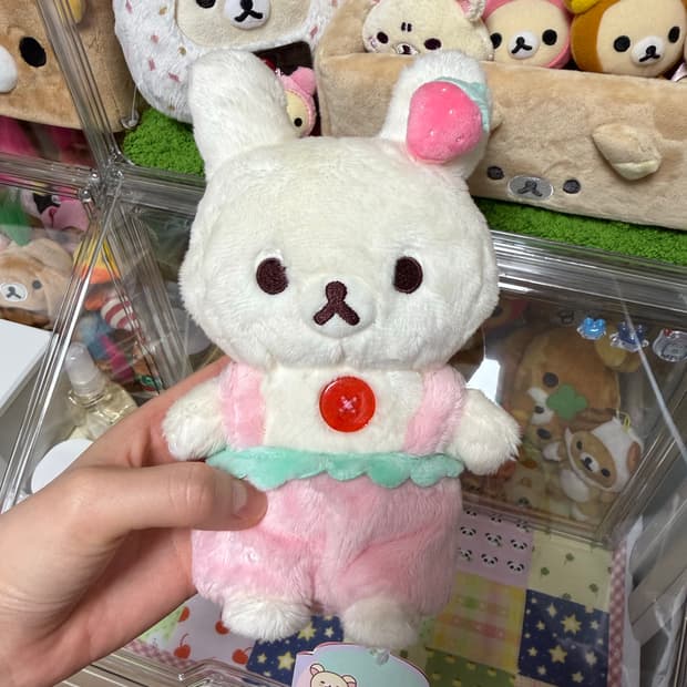 산엑스 정품 코리락쿠마 딸기 우사기 토끼 