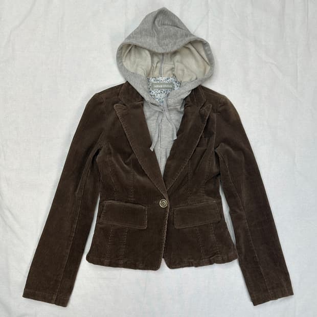 natural couture 후드 자켓