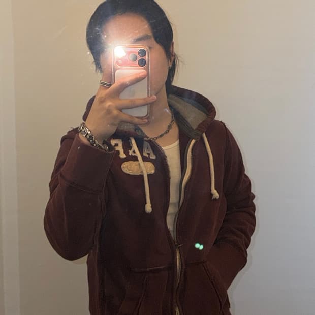 아베크롬비 y2k 후드집업