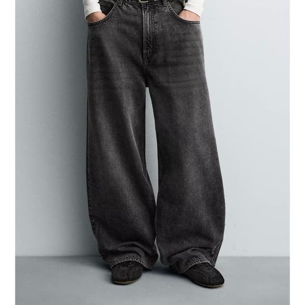 ZARA jeans baggy fit M사이즈 <커브드 팬츠>