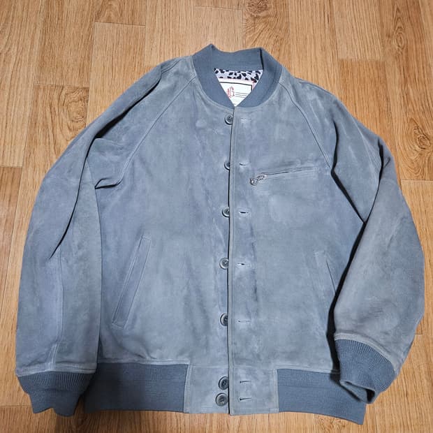 블랙아웃 고트스웨이드 자켓