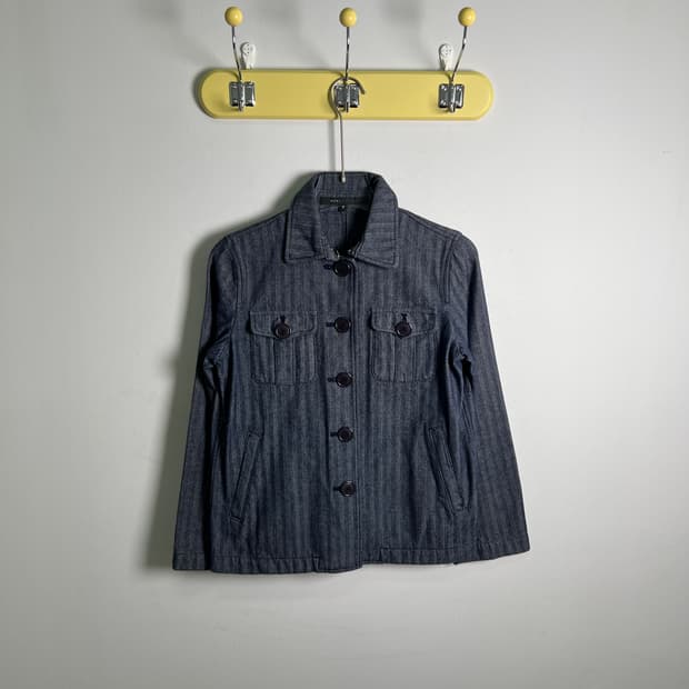 마크제이콥스 헤링본 데님 자켓 S