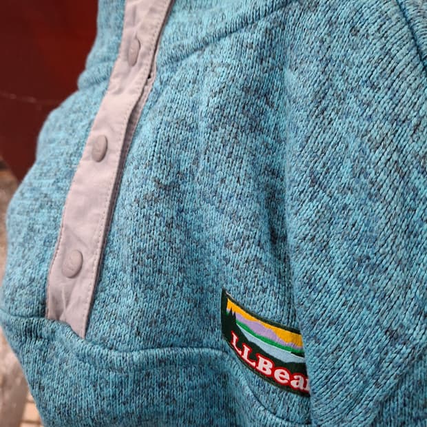 Llbean 엘엘빈 스냅 풀오버  후리스