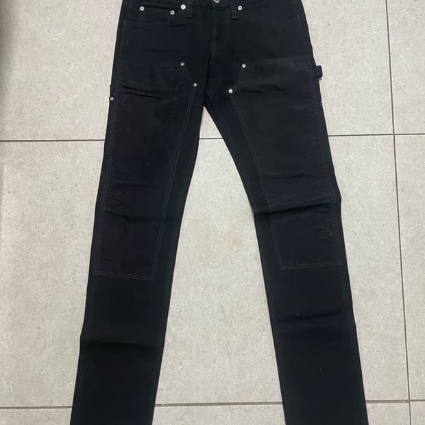 헬무트랭 더블니 카펜터 데님