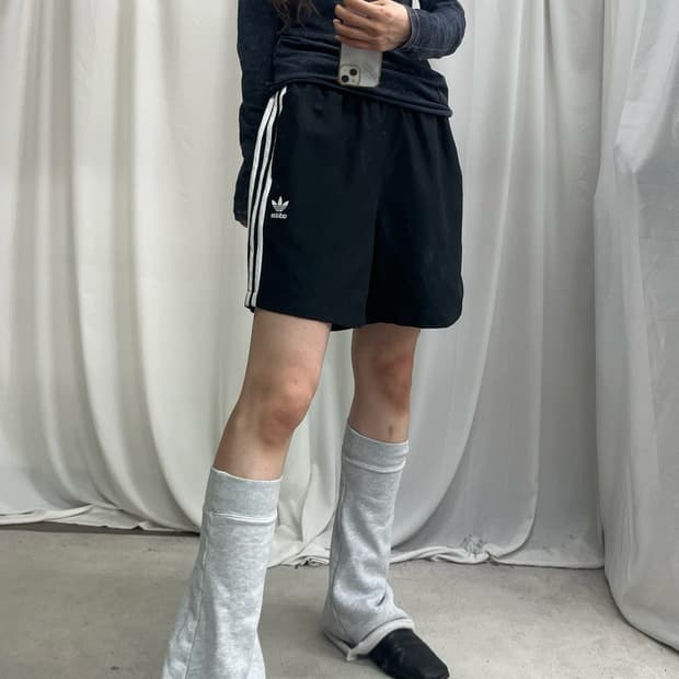 Adidas black firebird shorts