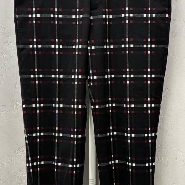 MSGM 체크 팬츠 48