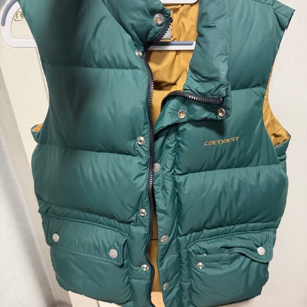칼하트 패딩조끼