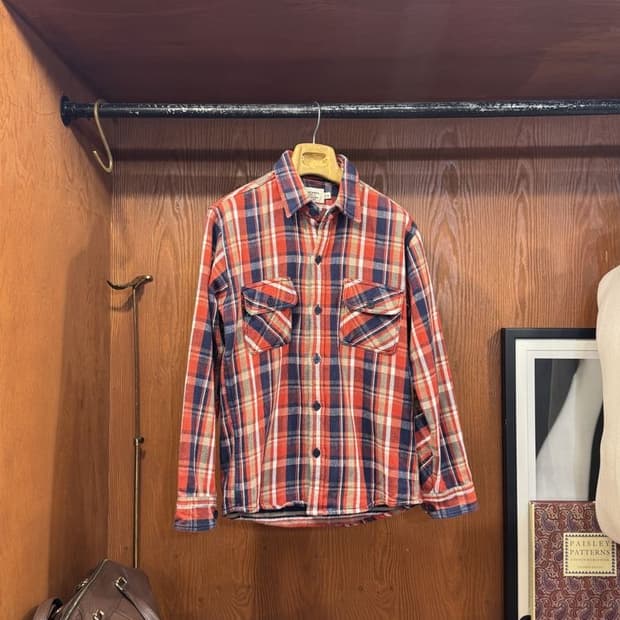 ALCARZA 헤비 플란넬 셔츠