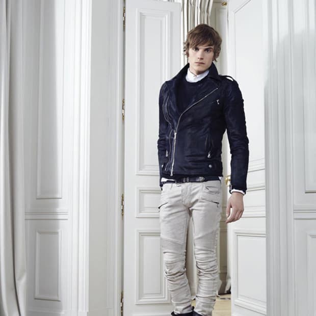 발망 12FW 블리치 셀비지 바이커