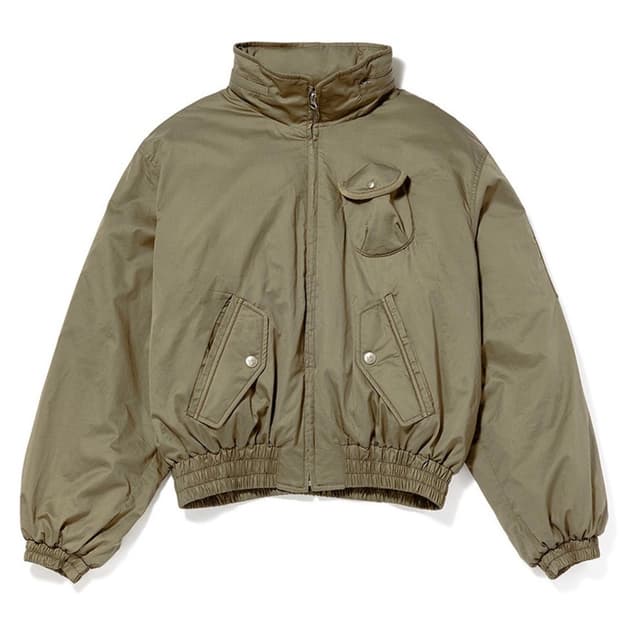 오픈 와이와이 COTTON CARGO BOMBER, KHAKI