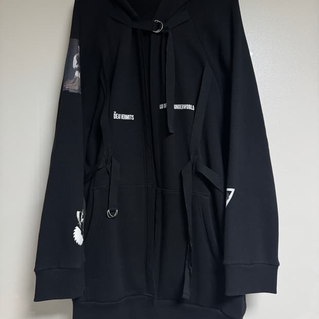 (3) 언더커버 UNDERCOVER 19SS 데드허밋 스트랩 후디