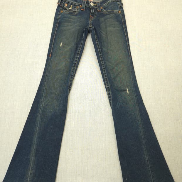 트루릴리젼 부츠컷 데님 청바지