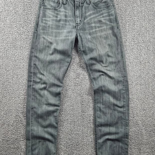 리바이스 508 그레이 진 데님 팬츠 ( 31X32 ) / 10865