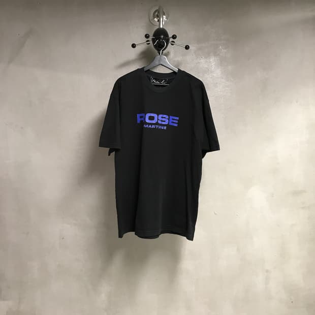 마틴로즈 블랙 반팔 티셔츠 XL
