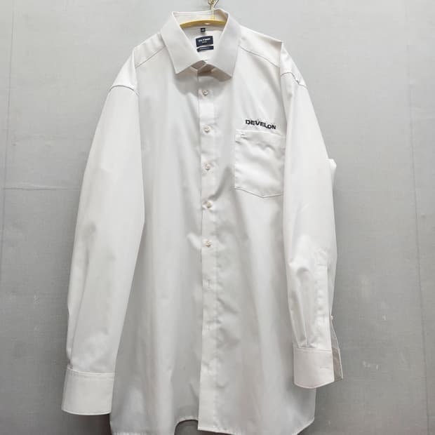 OLYMP 올림프 원포켓 모던핏 화이트 셔츠 2XL