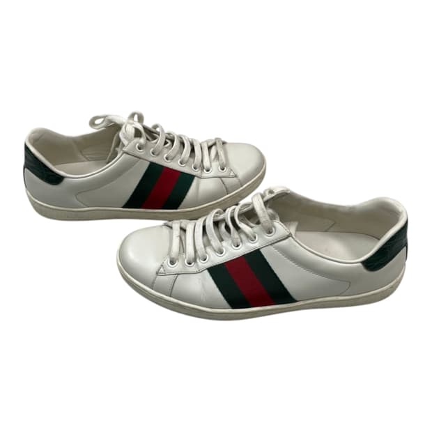 구찌 Gucci 화이트 에이스 스니커즈 남성 5반 (245)
