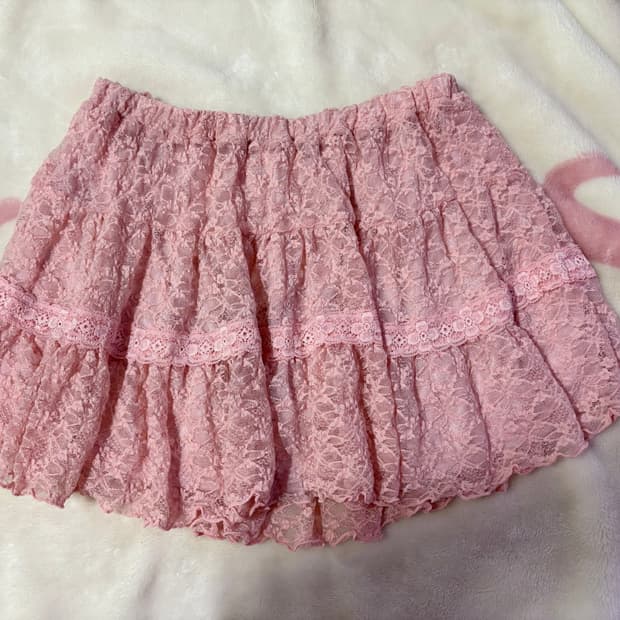 교환) 리즈리사 레이스스커트 
