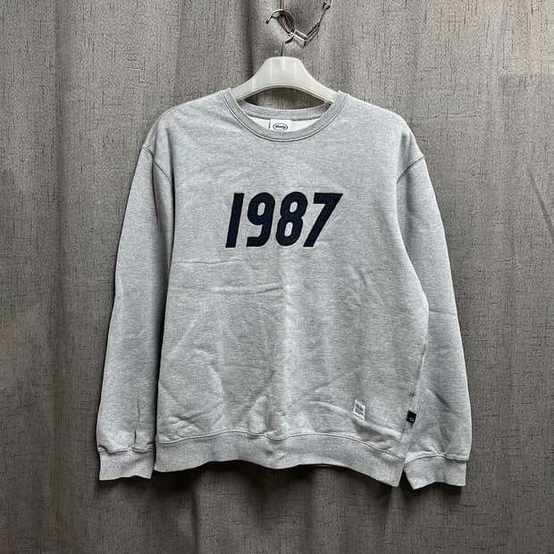 mmlg 1987 기모 긴팔 맨투맨 M 루즈핏