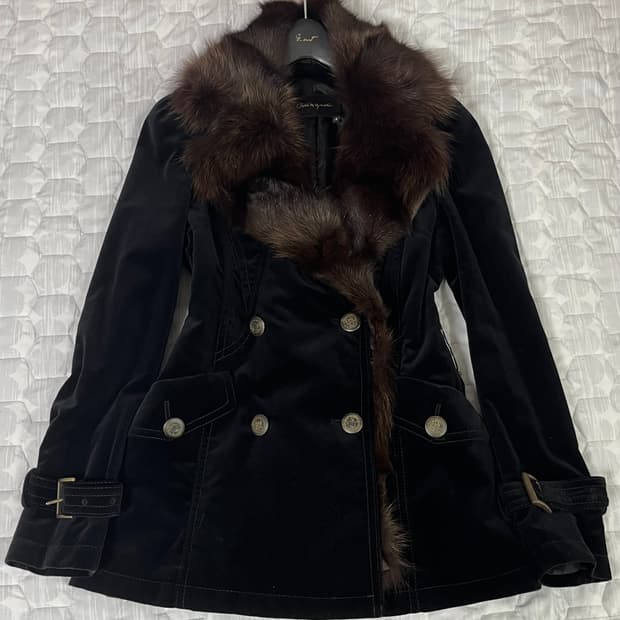 샵오공이 퍼코트 퍼자켓 빈티지 큐빈 shop502