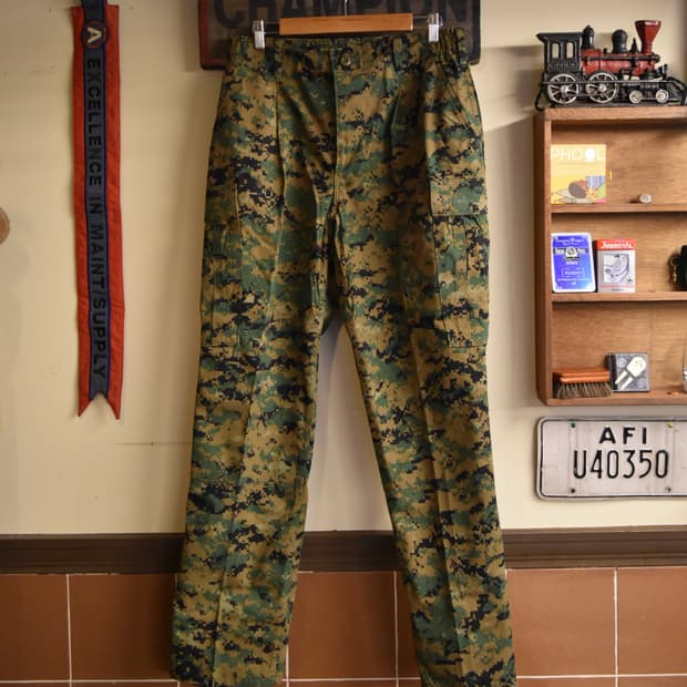 미군 오리지널 USMC MARPAT 필드팬츠 MR