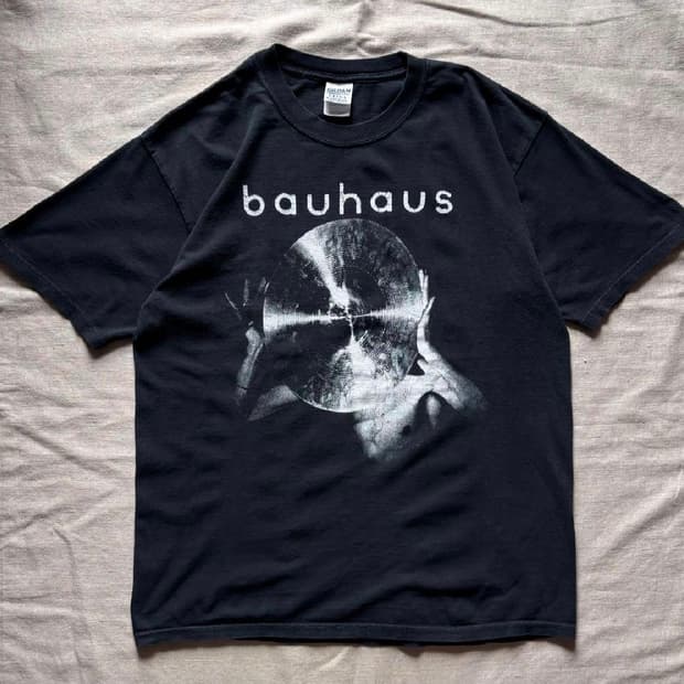 빈티지 00s Bauhaus 티셔츠