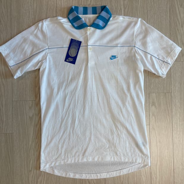 나이키 80s 올드 폴로 피케 티셔츠 NIKE OLD 1984 6번