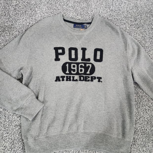폴로 랄프 로렌(Polo Ralph Lauren) 그레이 스웨터